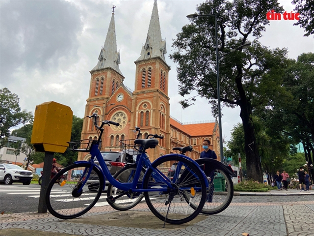 HCM City sets up public rental sites for bicycles