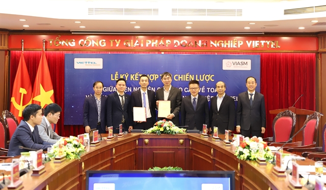 Viettel Solutions and VIASM co-operate to promote digital transformation