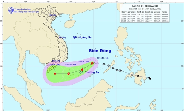 New storm enters East Sea