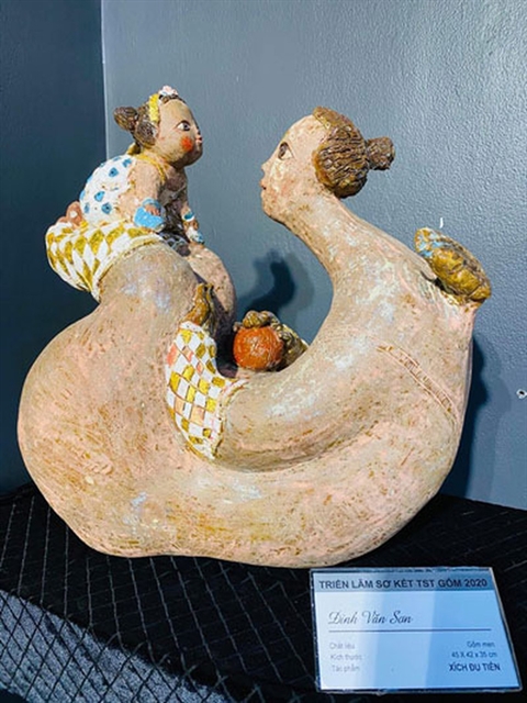 Art club members promote ceramic art through new exhibit