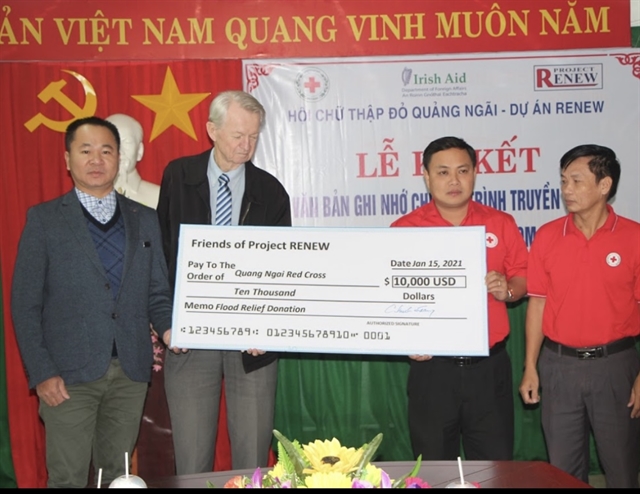 American veterans deliver flood relief for Việt Nam