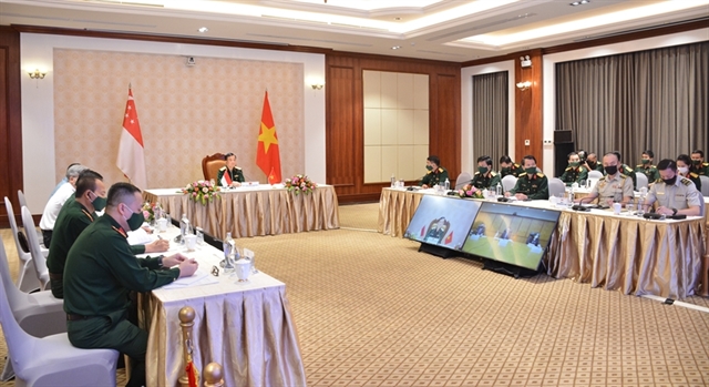 Việt Nam Singapore hold 12th defence policy dialogue