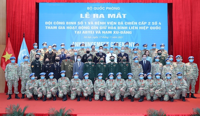 Việt Nam announces first military engineering unit to be sent to Sudan for peacekeeping
