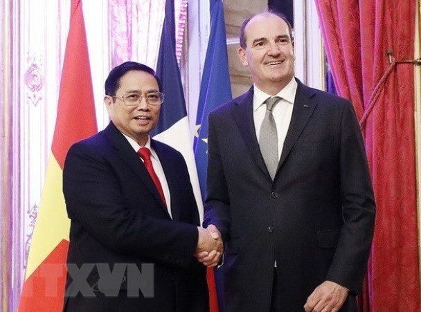Vietnam France issue joint statement