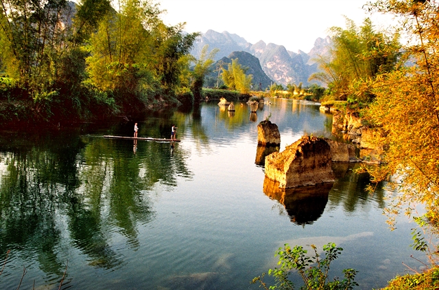 Quây Sơn - a beautiful remote river