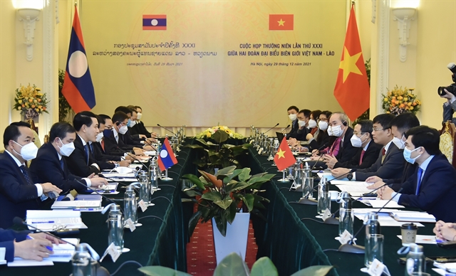 VN Laos discuss border work plan more collaboration