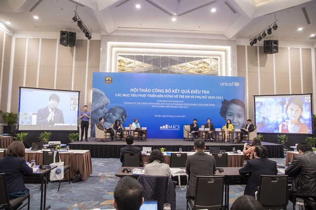 Results in from largest-ever survey on women and children in Việt Nam