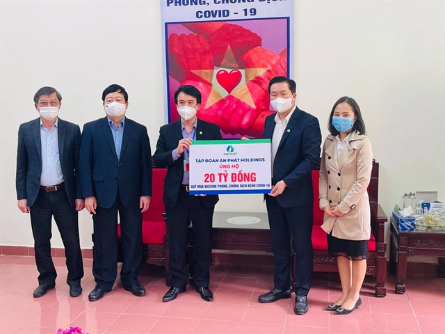 An Phát Holdings donated VNĐ20b to support Hải Dương’s pandemic fight