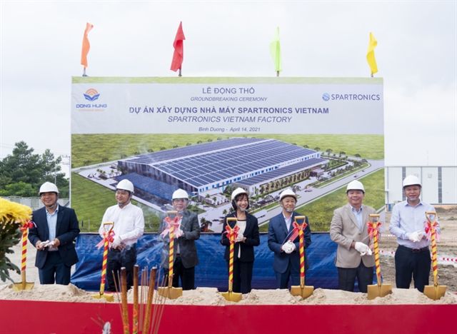 Spartronics starts construction of a new manufacturing facility in Bình Dương
