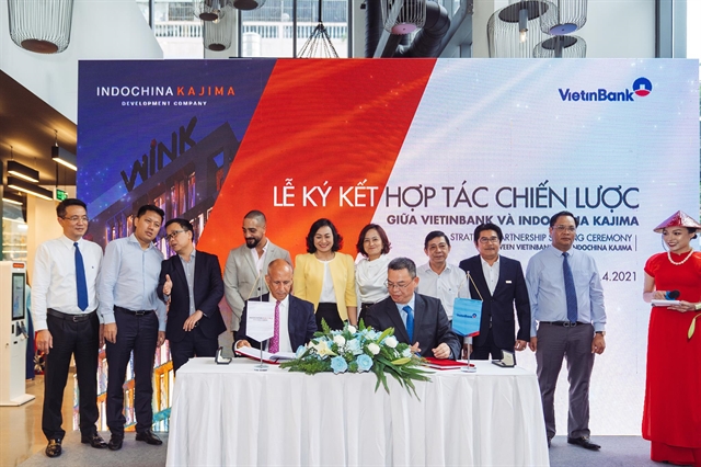 Indochina Kajima and VietinBank enter into a strategic partnership