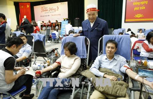 Veteran in Hà Nội sets a blood donation example
