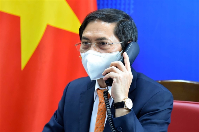 Vietnamese, German foreign ministers hold phone talks