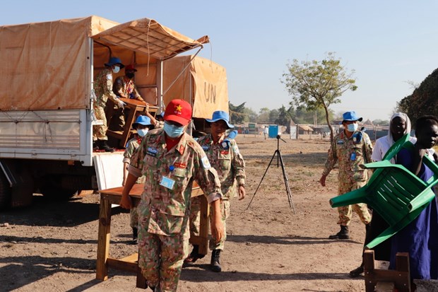 Vietnamese peacekeepers aid the impoverished in South Sudan