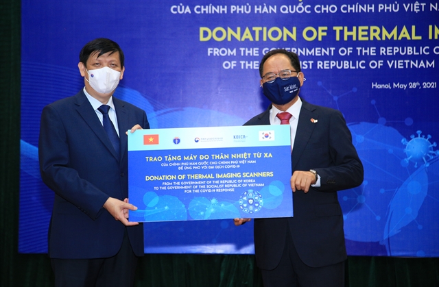 South Korean Government donates 40 thermal imaging scanners to Việt Nam