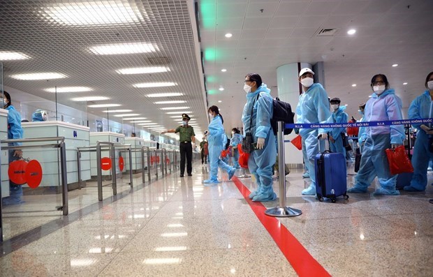 Nội Bài International Airport to stop receiving passengers from abroad from June 1