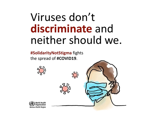 Solidarity not stigma needed to fight COVID-19 pandemic