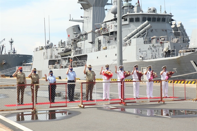 Three Australian warships visit Việt Nam as part of Indo-Pacific Endeavour 2021