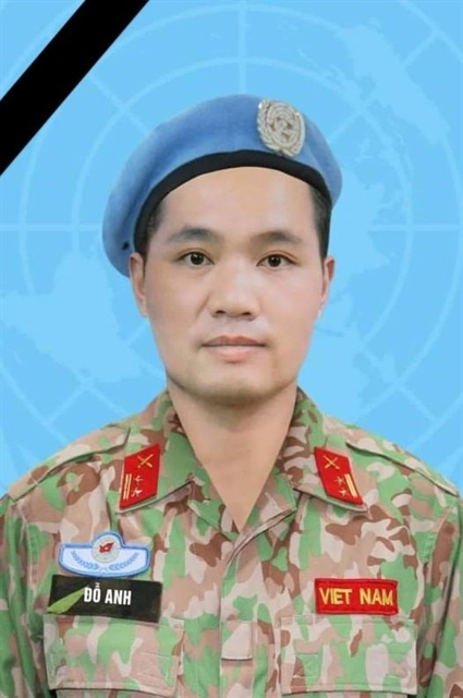 Việt Nam UN peacekeeping officer dies on duty