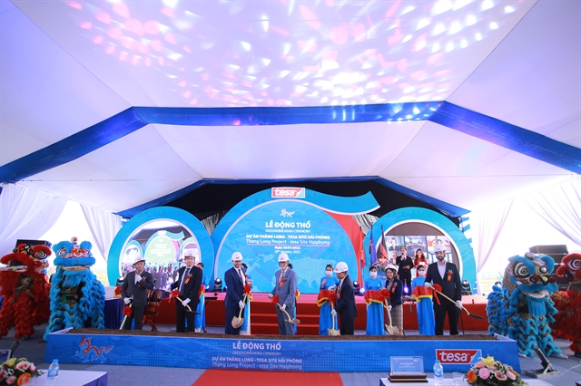tesa lays foundations for new plant in Việt Nam
