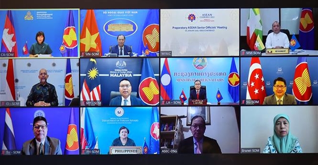 Việt Nam attends virtual SOM to prepare for upcoming ASEAN Foreign Ministers Retreat