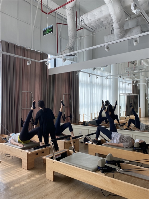 Pilates a new fitness trend in HCM City