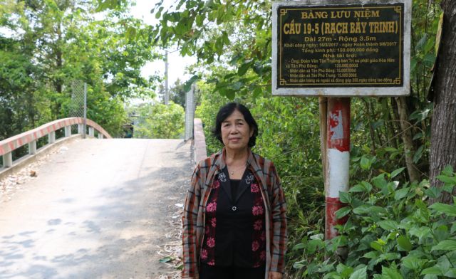Woman raises funds to build rural bridges