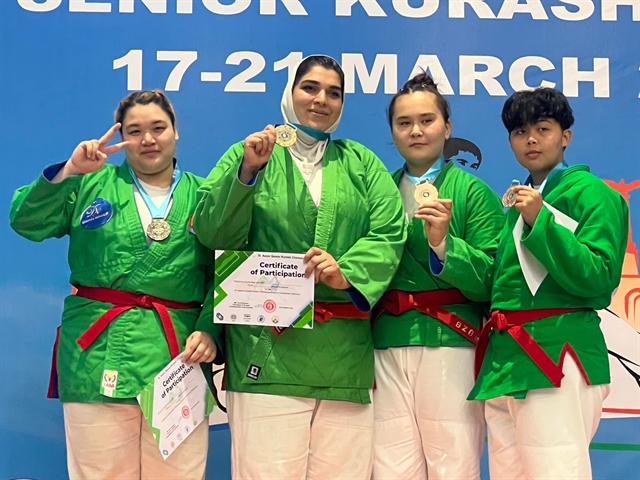 Việt Nam win silver bronzes at continental kurash champs