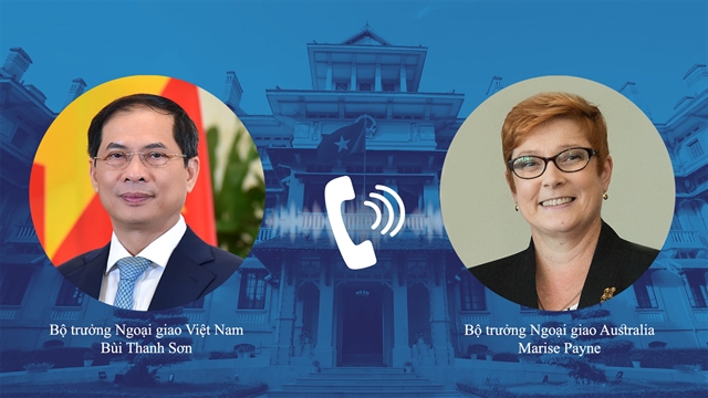 Vietnamese Australian Foreign Ministers hold phone call