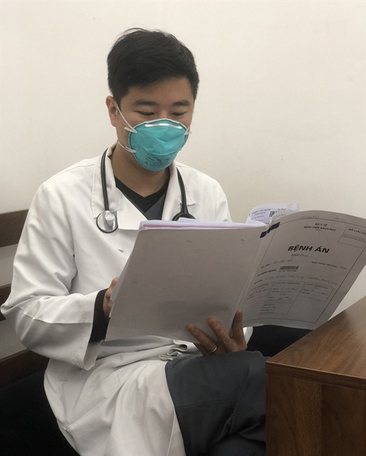 Young doctor dedicated to medical profession and the community