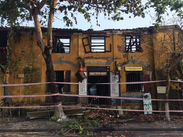 Fire-prevention set for Hội Ans old houses