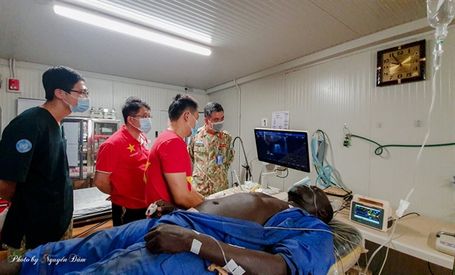 Vietnamese peacekeepers in South Sudan save patient after stroke