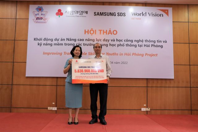 World Vision Việt Nam Hải Phòng to improve transferable skills for youth