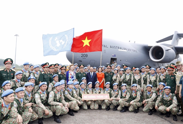 Vietnamese military engineering unit field hospital deployed on UN peacekeeping mission