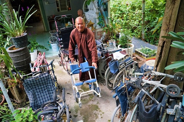 Monks wheelchair repairs give disabled new lease of life