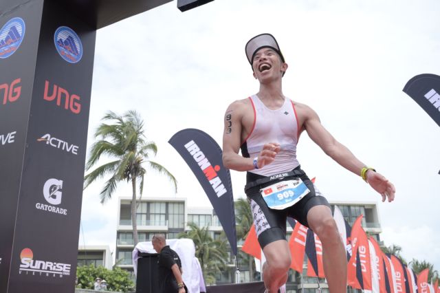 Hạnh Cassinides win the 2022 VNG Ironman 70.3 Việt Nam