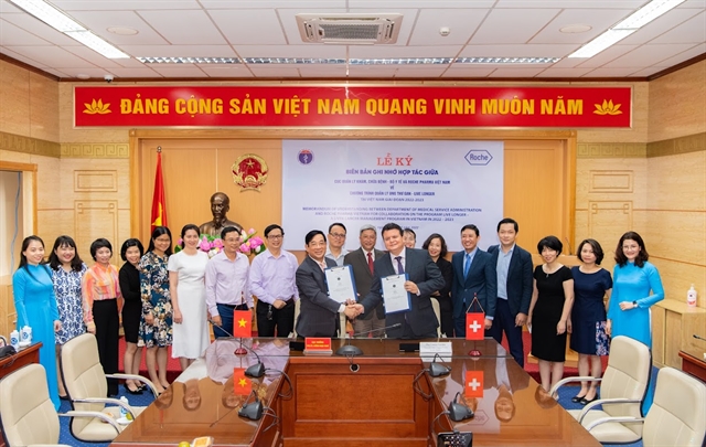 MSA Roche Vietnam sign MoU on liver cancer prevention