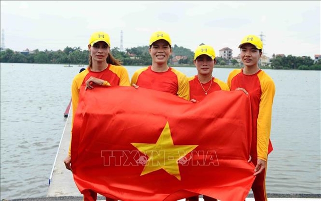 Vietnamese women win first rowing golds