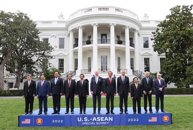 Para pemimpin ASEAN menghadiri perjamuan Gedung Putih dengan Presiden AS Biden
