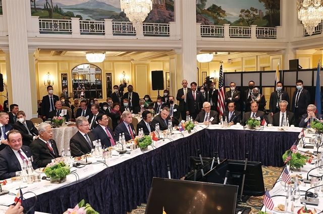 ASEAN leaders meet with US business community in Washington