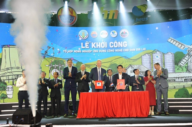 High-tech agriculture complex construction starts in Gia Lai