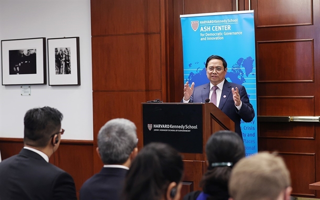 PM stressed commitment to independent internationally integrated economy in Harvard speech