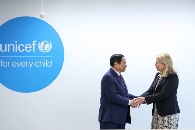 PM Chính thanks UNICEF for help in Việt Nams successful COVID-19 vaccination rollout