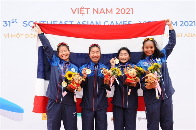 VN win gold in canoeing kayak events