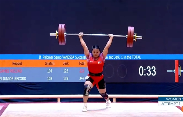 More weightlifting records fall