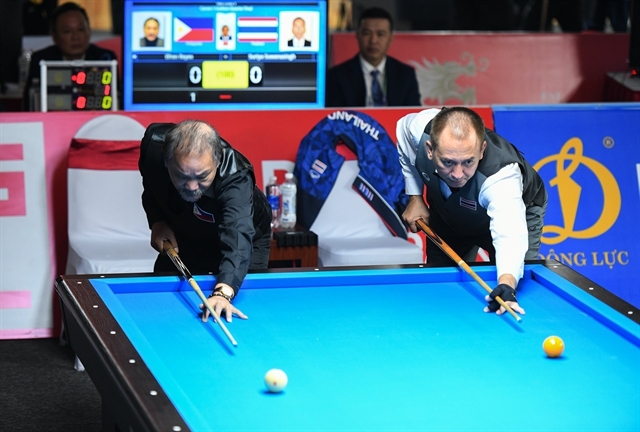 Despite falling short, Filipino pool legend Reyes proves a hit with the fans