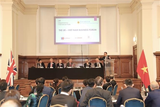 Việt Nam, UK strive to lift trade and investment relations