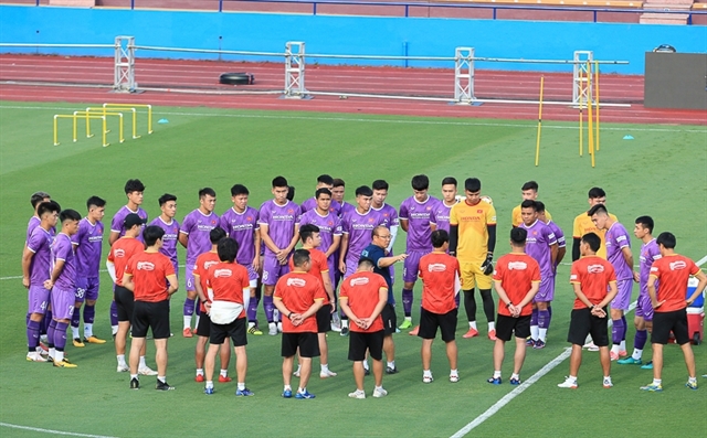 Park finalises SEA Games squad Indonesia team arrives Việt Nam