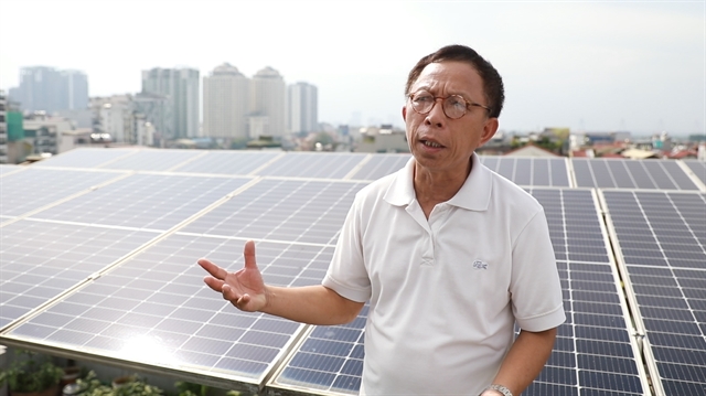 Hà Nội residents enjoy rooftop solar benefits