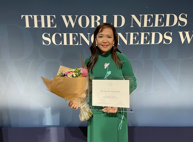 Scientist honoured with LOréal-UNESCO International Rising Talent award