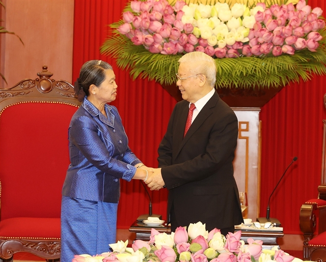 Vietnamese leaders welcome Cambodian Deputy PM